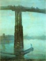 Nocturne Bleu et Or Vieux Pont Battersea James Abbott McNeill Whistler